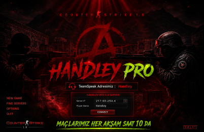 HANDLEY // PRO PUBLİC +REVİVE +HEAL +RUTBE